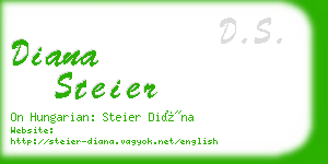 diana steier business card